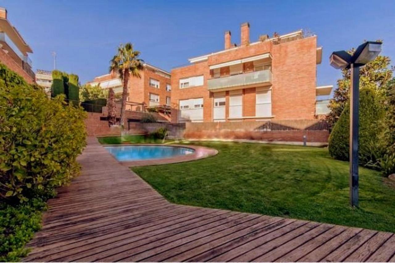 Апартаменты Bonito Duplex Con Piscina En Barcelona&Playa Tiana Экстерьер фото